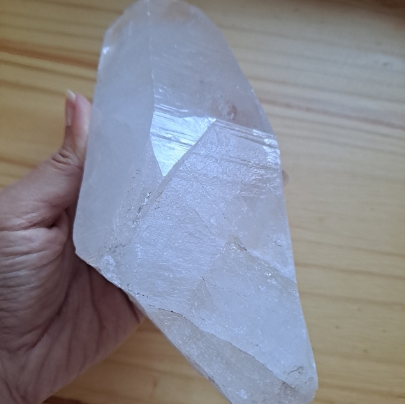 Extra Large Quartz Crystal Point - Picture 4 of 8